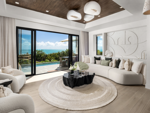 Turks & Caicos Luxury Oceanfront Villa Compound Two Magnificent Residences