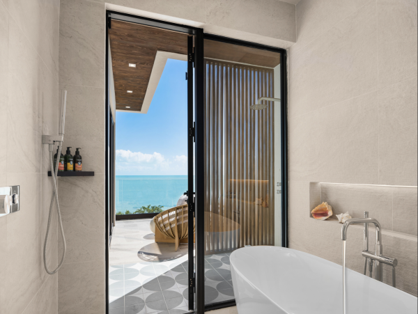 Turks & Caicos Luxury Oceanfront Villa Compound Two Magnificent Residences