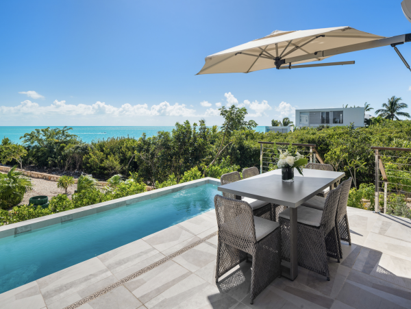 Turks & Caicos Luxury Oceanfront Villa Compound Two Magnificent Residences
