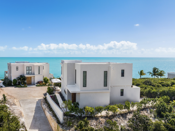 Turks & Caicos Luxury Oceanfront Villa Compound Two Magnificent Residences