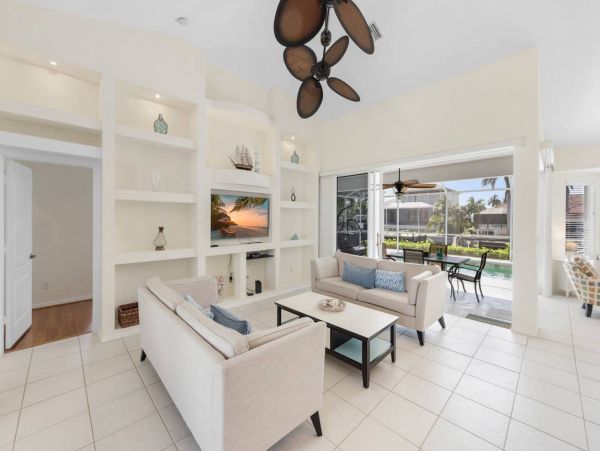 Waterfront Home in Marco Island - Your 3-Bedroom Tropical Escape