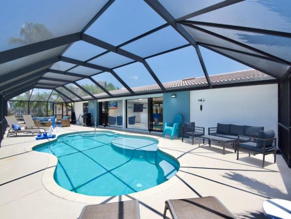 Coastal Canal Front Home with Pool - Fort Myers Beach Retreat