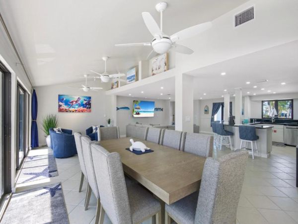 Coastal Canal Front Home with Pool - Fort Myers Beach Retreat