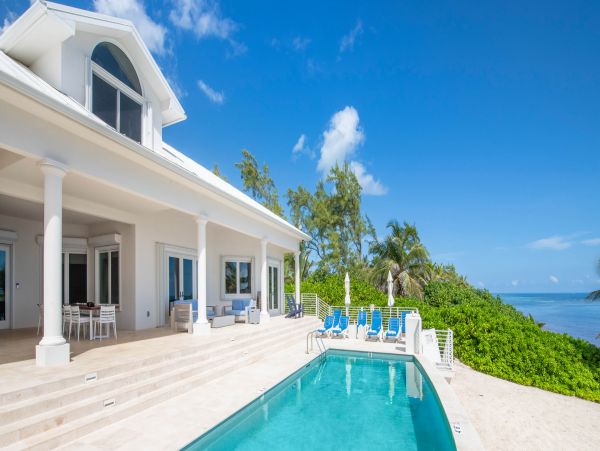 Oceanfront Grand Cayman Luxury Villa Rental - Private Pool & Beachfront Escape