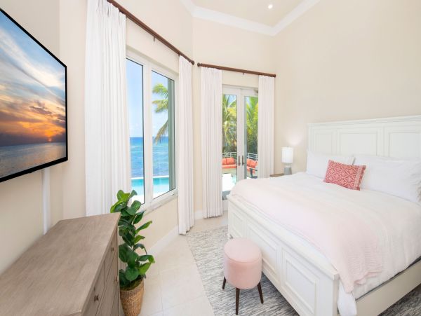 Oceanfront Grand Cayman Luxury Villa Rental - Private Pool & Beachfront Escape