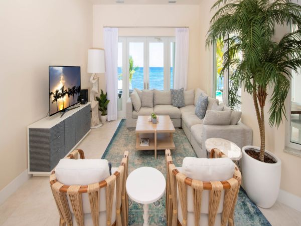 Oceanfront Grand Cayman Luxury Villa Rental - Private Pool & Beachfront Escape