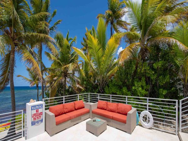 Oceanfront Grand Cayman Luxury Villa Rental - Private Pool & Beachfront Escape
