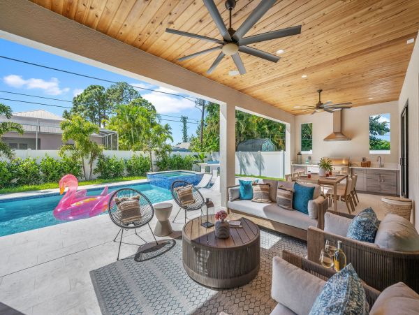 Luxury Coastal Vacation Home with Pool & Near Beach
