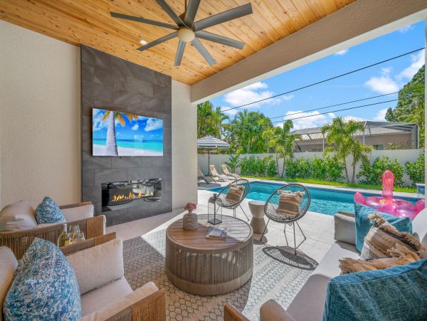 Luxury Coastal Vacation Home with Pool & Near Beach