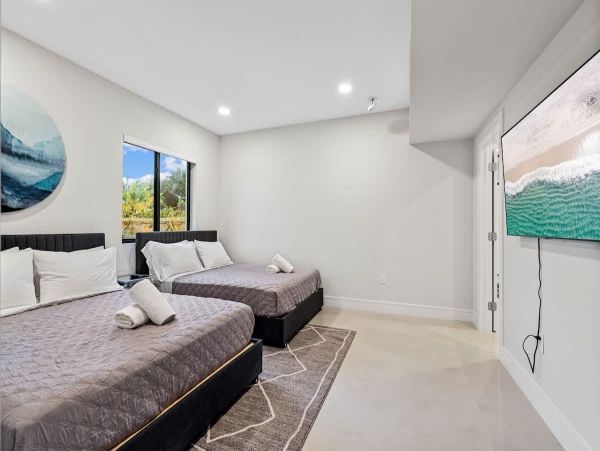 Private Gated Estate Miami Rental Villa- Private Resort Amenities