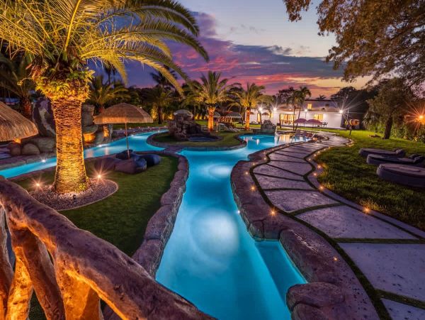 Private Gated Estate Miami Rental Villa- Private Resort Amenities