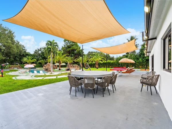 Private Gated Estate Miami Rental Villa- Private Resort Amenities