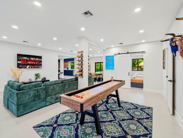 Private Gated Estate Miami Rental Villa- Private Resort Amenities