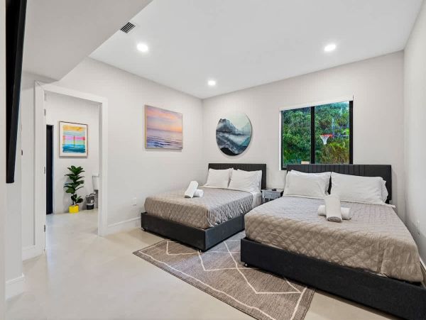 Private Gated Estate Miami Rental Villa- Private Resort Amenities