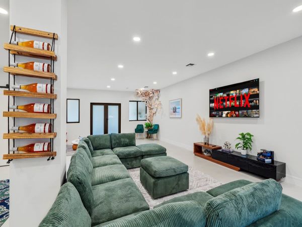 Private Gated Estate Miami Rental Villa- Private Resort Amenities
