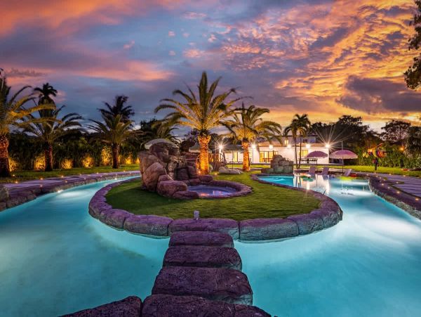 Private Gated Estate Miami Rental Villa- Private Resort Amenities