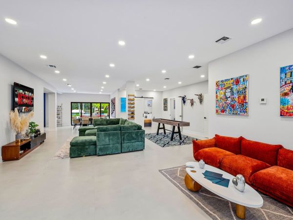 Private Gated Estate Miami Rental Villa- Private Resort Amenities