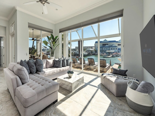 Marco Island Bay Views Vacation Rental Home Five Bedrooms