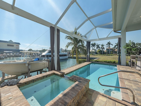 Marco Island Bay Views Vacation Rental Home Five Bedrooms