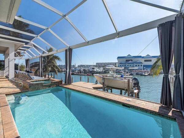 Marco Island Bay Views Vacation Rental Home Five Bedrooms