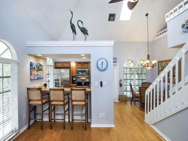 Unique Two-Bedroom With Loft Duplex Home with Heated Pool on Sanibel