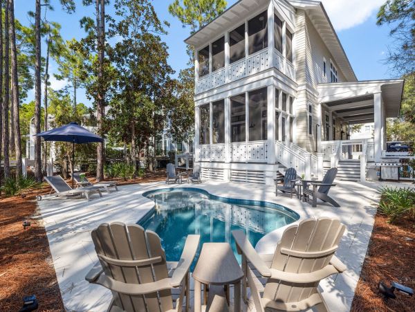 Luxury WaterColor Vacation Rental - Emerald Coast Beach House