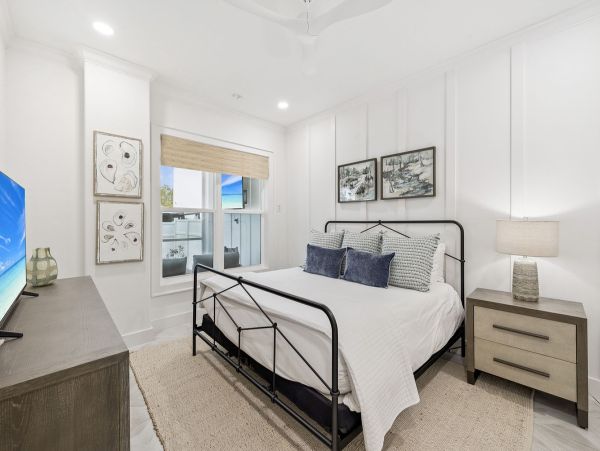 Luxurious 8-Bedroom Seagrove Beach Retreat with Pool & Lake Front