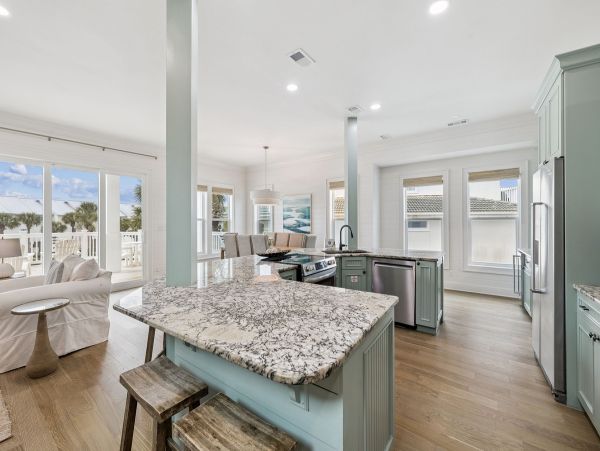Luxurious 8-Bedroom Seagrove Beach Retreat with Pool & Lake Front