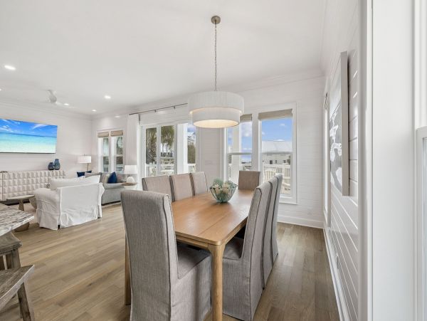 Luxurious 8-Bedroom Seagrove Beach Retreat with Pool & Lake Front