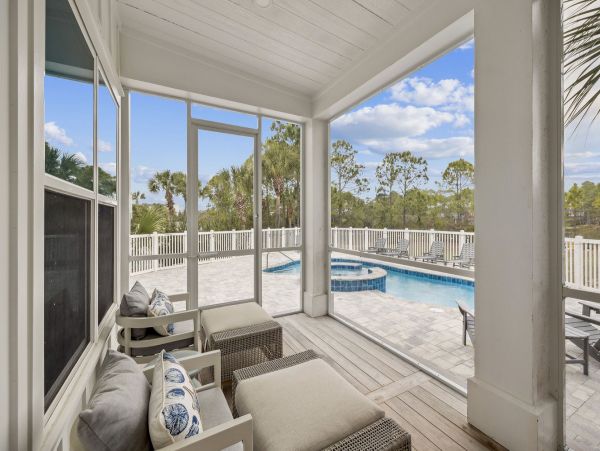 Luxurious 8-Bedroom Seagrove Beach Retreat with Pool & Lake Front