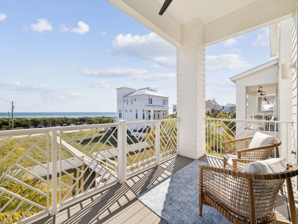 Luxury Inlet Beach Vacation Rental with Gulf Views, Heated Pool & Easy Beach Access