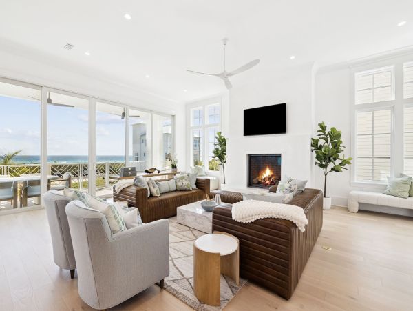 Luxury Inlet Beach Vacation Rental with Gulf Views, Heated Pool & Easy Beach Access