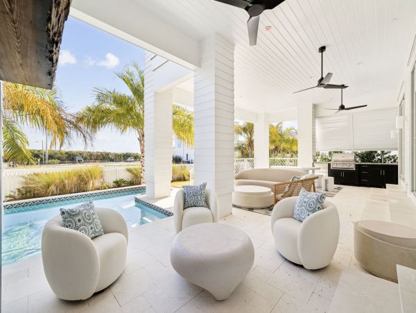 Luxury Inlet Beach Vacation Rental with Gulf Views, Heated Pool & Easy Beach Access