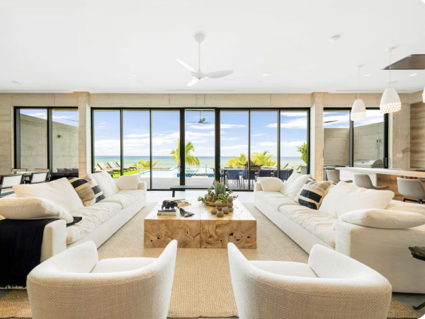 Cayman Island Luxury 8 Bedroom Villa Ocean Steps Away