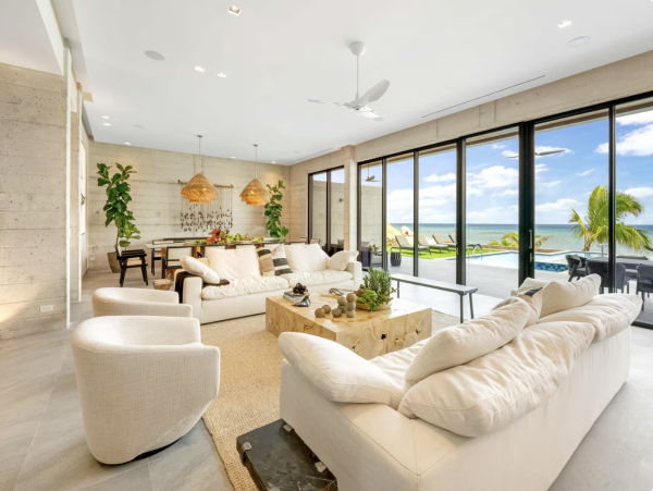Cayman Island Luxury 8 Bedroom Villa Ocean Steps Away