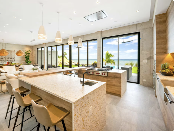 Cayman Island Luxury 8 Bedroom Villa Ocean Steps Away