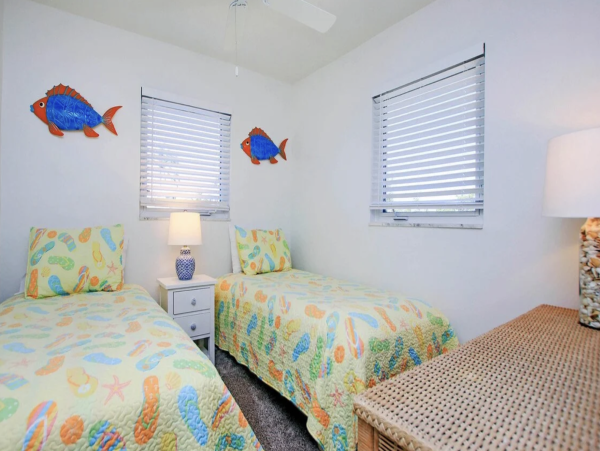 Sanibel Island Three Bedroom Beachfront Townhome Pool Views Sleeps Eight