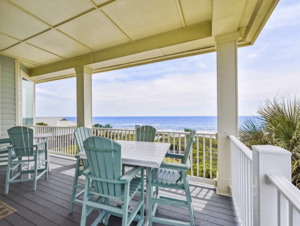 St. George Island Luxury Beach Villa Massive Pool 12 beds Sleeps 21