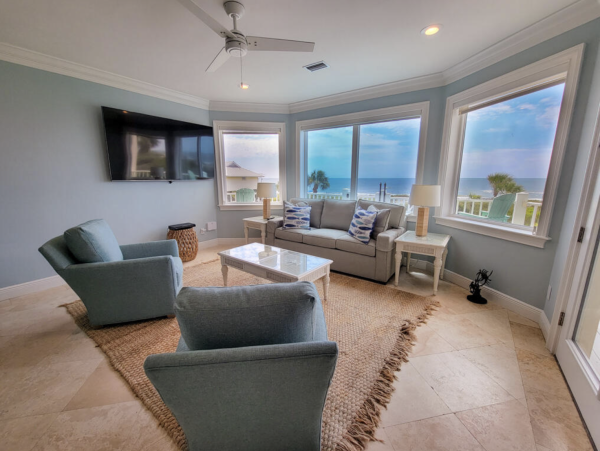 St. George Island Luxury Beach Villa Massive Pool 12 beds Sleeps 21