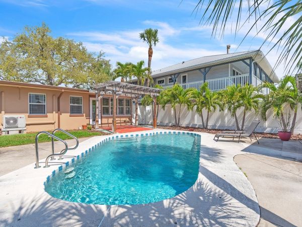 Coastal Retreat with Pool - 2-Bedroom Home Near Upham Beach