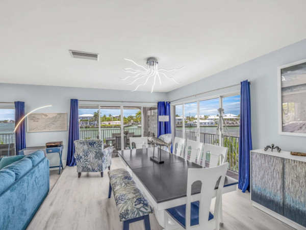 Key Colony Beach Four  Bedroom Waterfront Estate Home Pool Views Views Views! Key Colony Beach