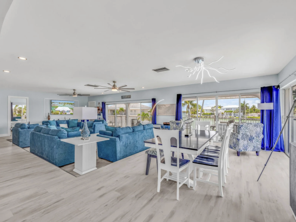 Key Colony Beach Four  Bedroom Waterfront Estate Home Pool Views Views Views! Key Colony Beach