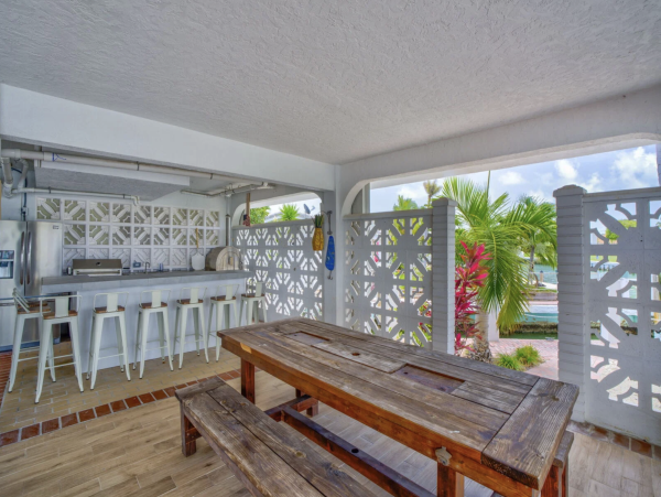 Key Colony Beach Four  Bedroom Waterfront Estate Home Pool Views Views Views! Key Colony Beach