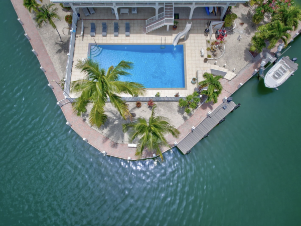 Key Colony Beach Four  Bedroom Waterfront Estate Home Pool Views Views Views! Key Colony Beach