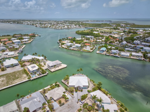 Key Colony Beach Four  Bedroom Waterfront Estate Home Pool Views Views Views! Key Colony Beach