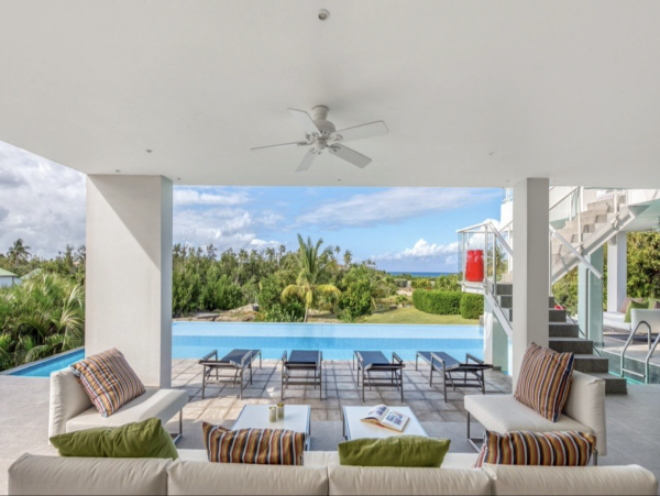 St. Martin luxury Five Bedroom Vacation Rental Villa Pool Sea Views