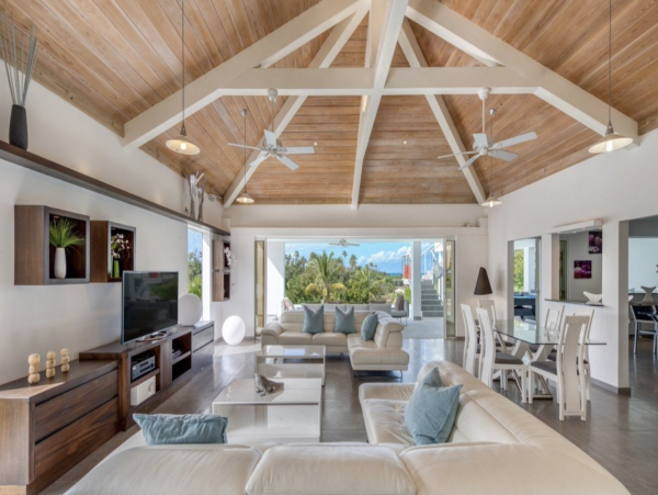 St. Martin luxury Five Bedroom Vacation Rental Villa Pool Sea Views