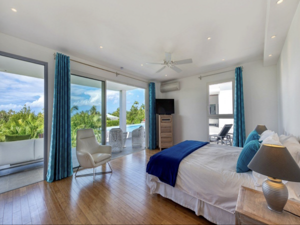 St. Martin luxury Five Bedroom Vacation Rental Villa Pool Sea Views