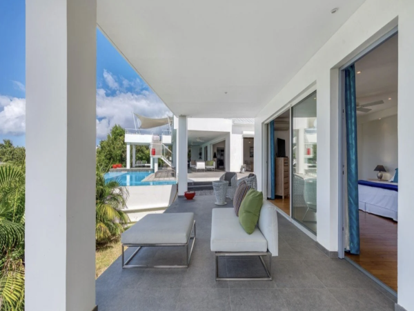 St. Martin luxury Five Bedroom Vacation Rental Villa Pool Sea Views