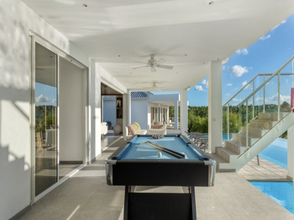 St. Martin luxury Five Bedroom Vacation Rental Villa Pool Sea Views
